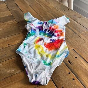 Stella Cove Kids' Tie Dye One-Piece Swimsuit Size 4Y